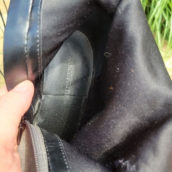 Gray Heeled Boots - Picture 5 of 11